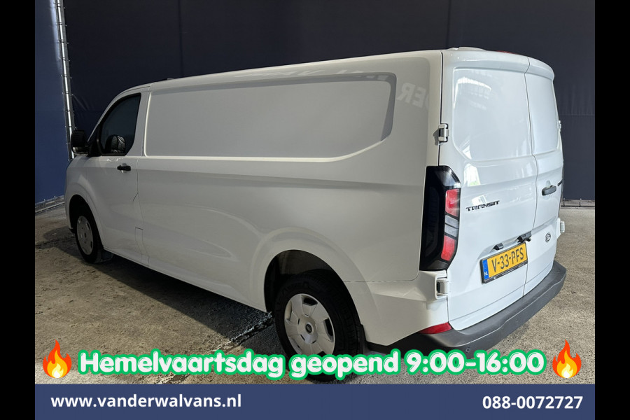 Ford Transit Custom 2.0 TDCI 136pk L2H1 Fabrieksgarantie Euro6 Airco | Camera | LED | Apple Carplay | Cruisecontrol Android Auto, Leder, Verwarmde voorruit, Parkeersensoren, Bijrijdersbank, 2740kg trekvermogen
