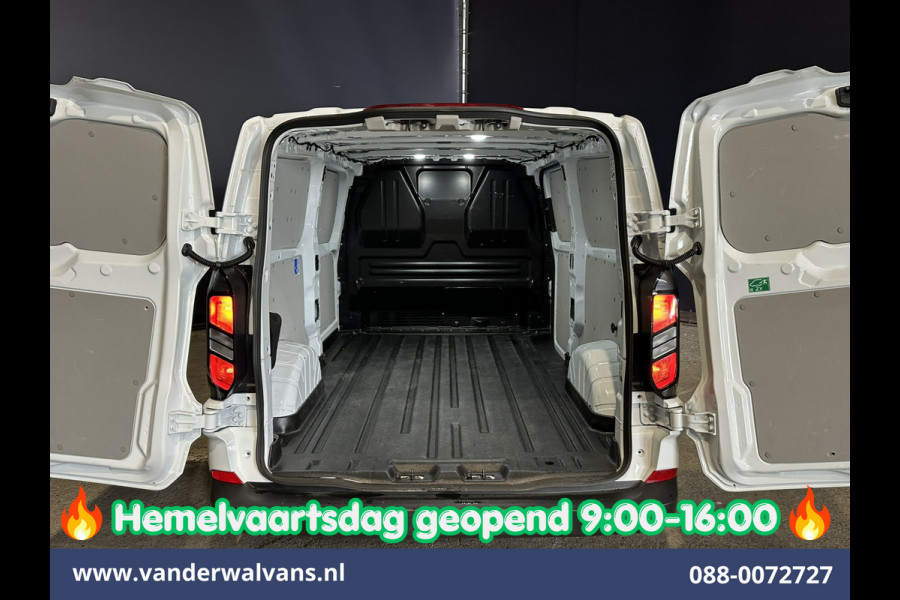 Ford Transit Custom 2.0 TDCI 136pk L2H1 Fabrieksgarantie Euro6 Airco | Camera | LED | Apple Carplay | Cruisecontrol Android Auto, Leder, Verwarmde voorruit, Parkeersensoren, Bijrijdersbank, 2740kg trekvermogen