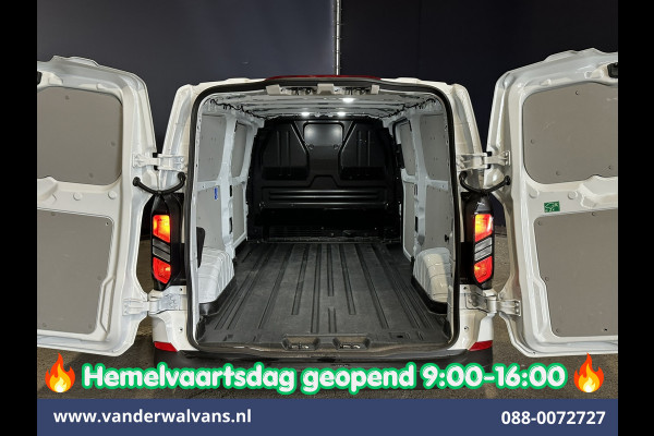 Ford Transit Custom 2.0 TDCI 136pk L2H1 Fabrieksgarantie Euro6 Airco | Camera | LED | Apple Carplay | Cruisecontrol Android Auto, Leder, Verwarmde voorruit, Parkeersensoren, Bijrijdersbank, 2740kg trekvermogen
