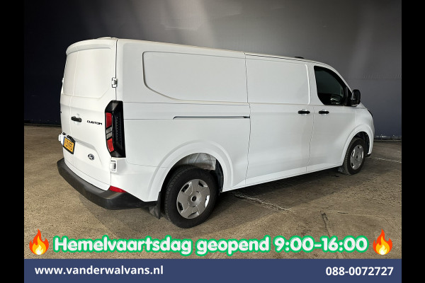 Ford Transit Custom 2.0 TDCI 136pk L2H1 Fabrieksgarantie Euro6 Airco | Camera | LED | Apple Carplay | Cruisecontrol Android Auto, Leder, Verwarmde voorruit, Parkeersensoren, Bijrijdersbank, 2740kg trekvermogen
