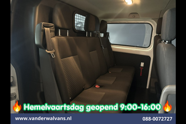 Ford Transit Custom 2.0 TDCI 131pk L2H1 Dubbele Cabine Inrichting Euro6 Airco | 5-Zits | Camera | Cruisecontrol | LED Parkeersensoren, Stoelverwarming, Achterklep, Dakdragers, 2800kg trekvermogen