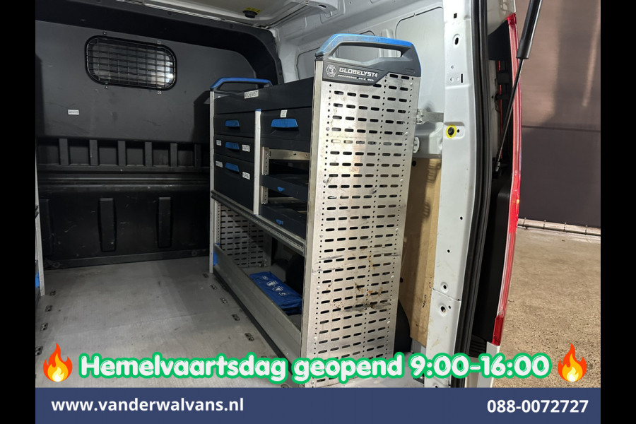 Ford Transit Custom 2.0 TDCI 131pk L2H1 Dubbele Cabine Inrichting Euro6 Airco | 5-Zits | Camera | Cruisecontrol | LED Parkeersensoren, Stoelverwarming, Achterklep, Dakdragers, 2800kg trekvermogen