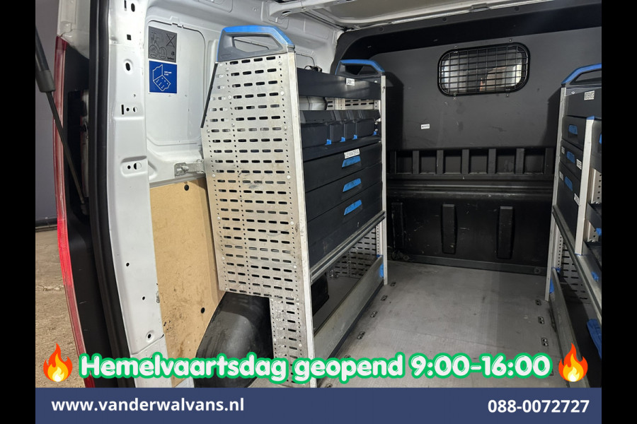 Ford Transit Custom 2.0 TDCI 131pk L2H1 Dubbele Cabine Inrichting Euro6 Airco | 5-Zits | Camera | Cruisecontrol | LED Parkeersensoren, Stoelverwarming, Achterklep, Dakdragers, 2800kg trekvermogen