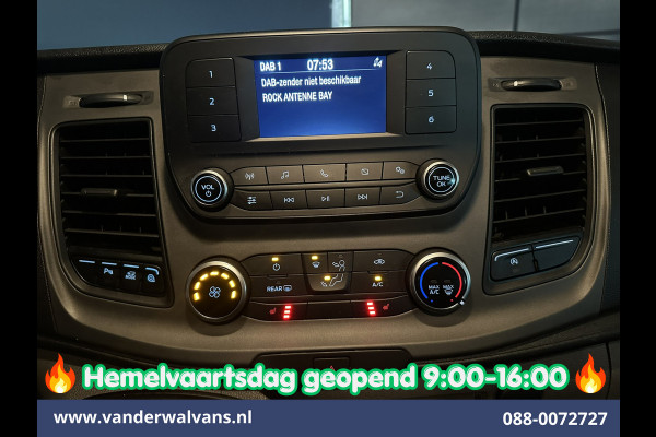 Ford Transit Custom 2.0 TDCI 131pk L2H1 Dubbele Cabine Inrichting Euro6 Airco | 5-Zits | Camera | Cruisecontrol | LED Parkeersensoren, Stoelverwarming, Achterklep, Dakdragers, 2800kg trekvermogen