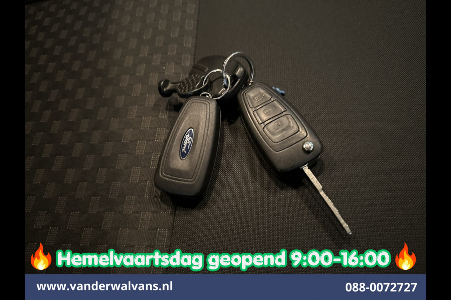 Ford Transit Custom 2.0 TDCI 131pk L2H1 Dubbele Cabine Inrichting Euro6 Airco | 5-Zits | Camera | Cruisecontrol | LED Parkeersensoren, Stoelverwarming, Achterklep, Dakdragers, 2800kg trekvermogen