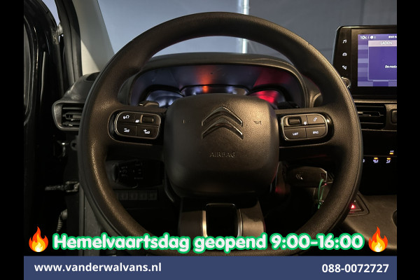 Citroën Berlingo 1.5 BlueHDI 131pk Automaat L1H1 Euro6 Airco | 3-Zits | Navigatie | Camera | Apple Carplay Android Auto, Cruisecontrol, Parkeersensoren, Bijrijdersbank
