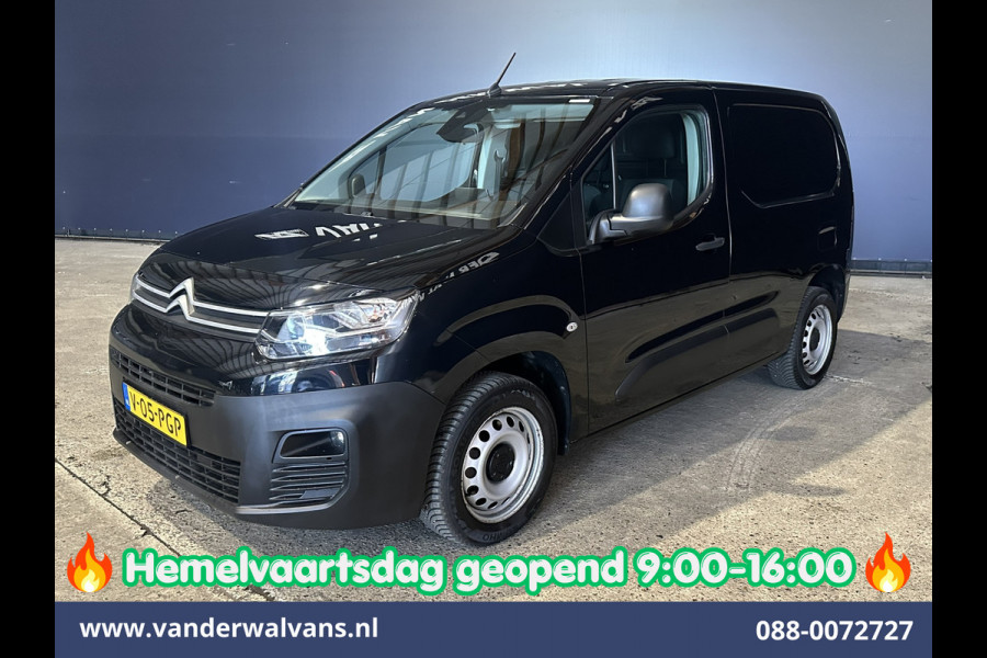 Citroën Berlingo 1.5 BlueHDI 131pk Automaat L1H1 Euro6 Airco | 3-Zits | Navigatie | Camera | Apple Carplay Android Auto, Cruisecontrol, Parkeersensoren, Bijrijdersbank