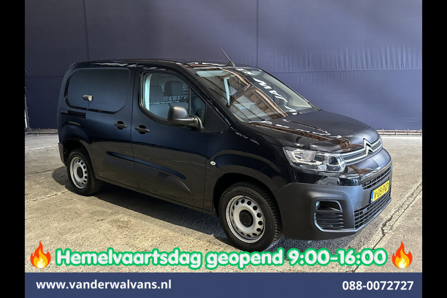 Citroën Berlingo 1.5 BlueHDI 131pk Automaat L1H1 Euro6 Airco | 3-Zits | Navigatie | Camera | Apple Carplay Android Auto, Cruisecontrol, Parkeersensoren, Bijrijdersbank