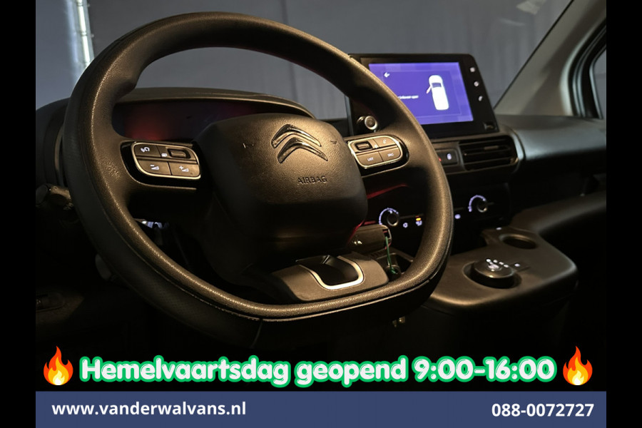 Citroën Berlingo 1.5 BlueHDI 131pk Automaat L1H1 Euro6 Airco | 3-Zits | Navigatie | Camera | Apple Carplay Android Auto, Cruisecontrol, Parkeersensoren, Bijrijdersbank