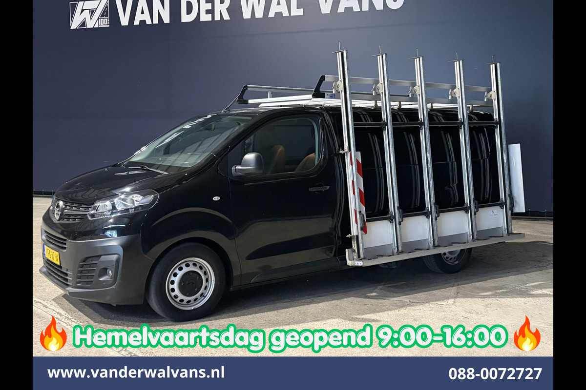 Opel Vivaro 2.0 CDTI 123pk L3H1 Glasresteel Dubbele cabine Euro6 Airco | 5-Zits | Camera | Navigatie | Apple Carplay Android Auto, Cruisecontrol, 2500kg Trekhaak, Parkeersensoren