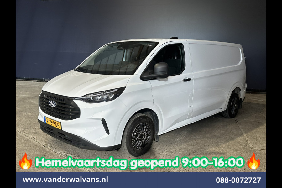 Ford Transit Custom 2.0 TDCI 136pk L2H1 Euro6 Airco | Camera | LED | Apple Carplay | Cruisecontrol Android Auto, Verwarmde voorruit, Parkeersensoren, Bijrijdersbank, 2800kg trekvermogen