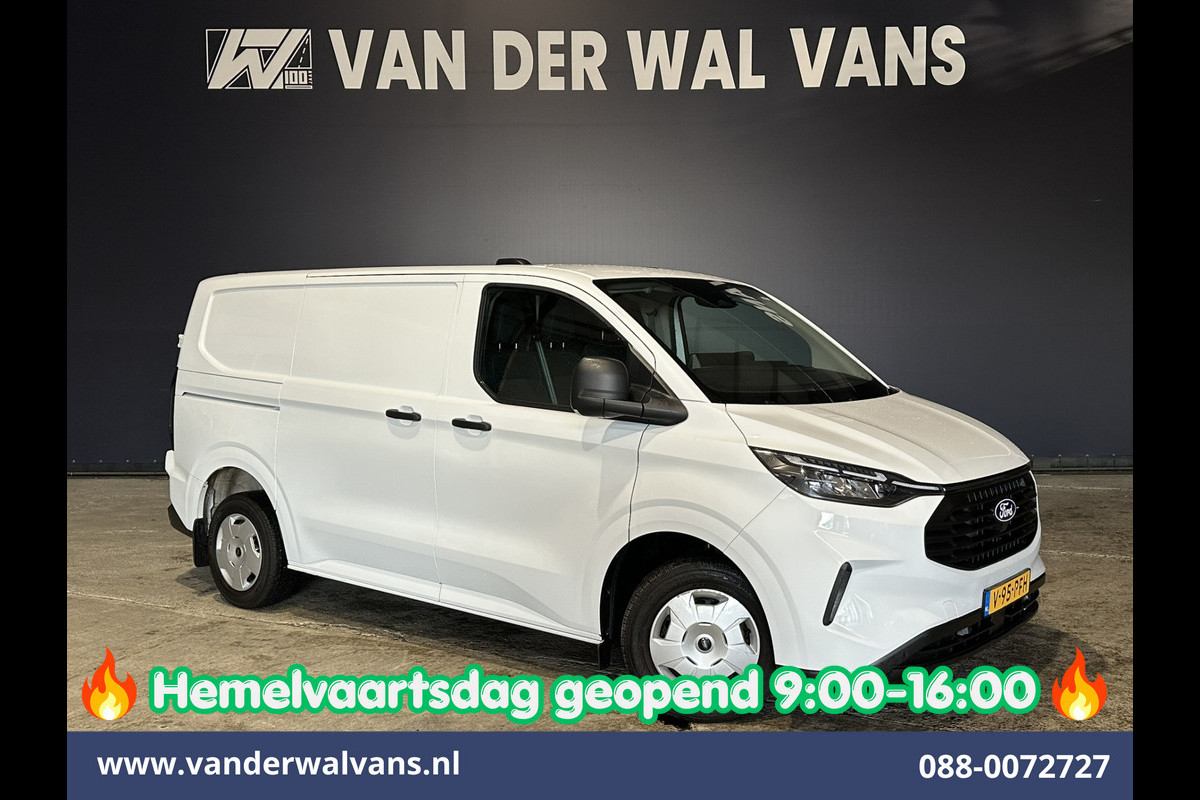 Ford Transit Custom 2.0 TDCI 111pk L1H1 Fabrieksgarantie Euro6 Airco | Camera | Apple Carplay | LED | Cruisecontrol Android Auto, Verwarmde voorruit, Parkeersensoren, Bijrijdersbank