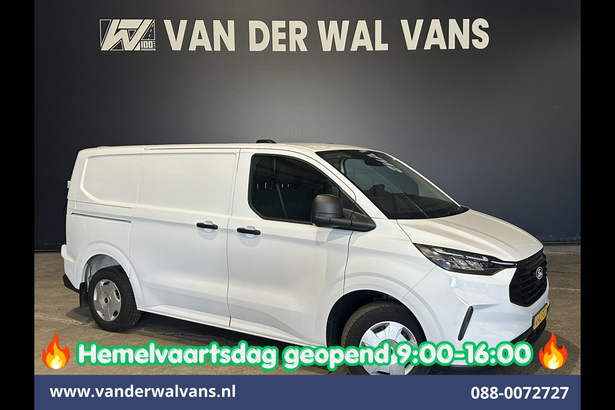 Ford Transit Custom 2.0 TDCI 111pk L1H1 Fabrieksgarantie Euro6 Airco | Camera | LED | Apple Carplay | Cruisecontrol Android Auto, Verwarmde voorruit, Parkeersensoren, Bijrijdersbank