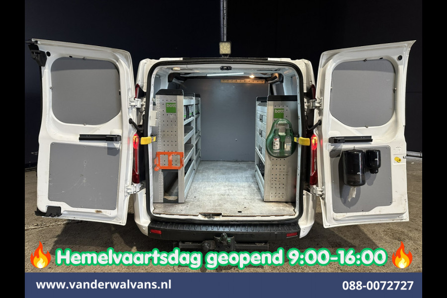 Ford Transit Custom 2.0 TDCI L1H1 Inrichting Euro6 Airco | Camera | LED | Cruisecontrol | Stoelverwarming | 2500kg Trekhaak Verwarmde voorruit, Parkeersensoren, Bijrijdersbank