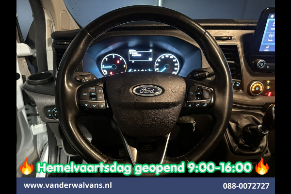 Ford Transit Custom 2.0 TDCI L1H1 Inrichting Euro6 Airco | Camera | LED | Cruisecontrol | Stoelverwarming | 2500kg Trekhaak Verwarmde voorruit, Parkeersensoren, Bijrijdersbank