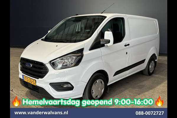 Ford Transit Custom 2.0 TDCI L1H1 Inrichting Euro6 Airco | Camera | LED | Cruisecontrol | Stoelverwarming | 2500kg Trekhaak Verwarmde voorruit, Parkeersensoren, Bijrijdersbank