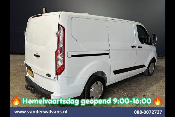 Ford Transit Custom 2.0 TDCI L1H1 Inrichting Euro6 Airco | Camera | LED | Cruisecontrol | Stoelverwarming | 2500kg Trekhaak Verwarmde voorruit, Parkeersensoren, Bijrijdersbank