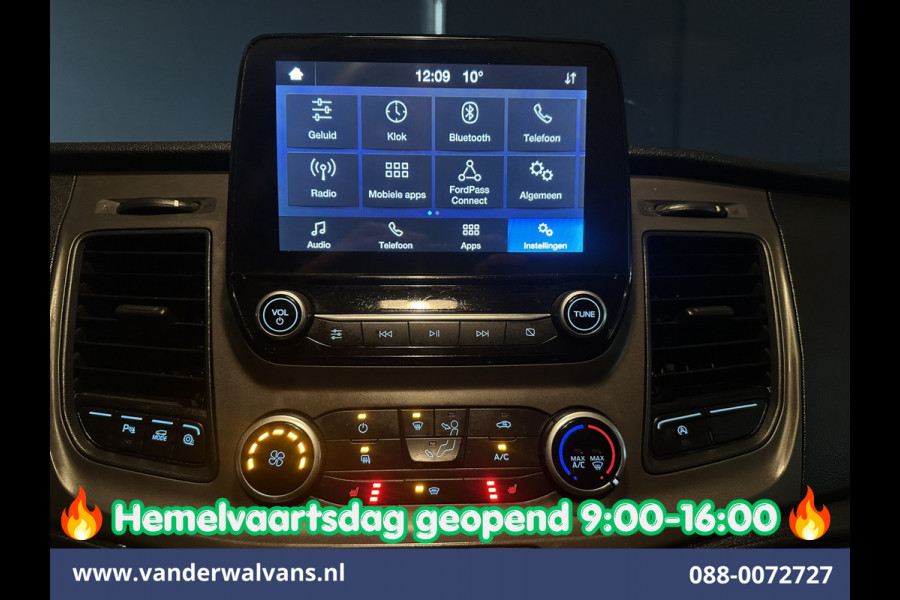 Ford Transit Custom 2.0 TDCI L1H1 Inrichting Euro6 Airco | Camera | LED | Cruisecontrol | Stoelverwarming | 2500kg Trekhaak Verwarmde voorruit, Parkeersensoren, Bijrijdersbank