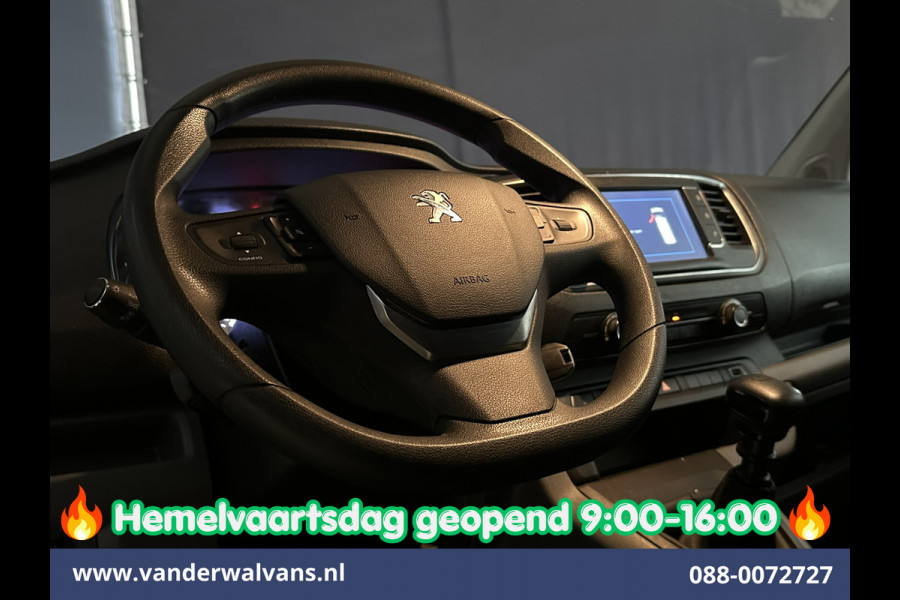 Peugeot Expert 2.0 BlueHDI 123pk L3H1 Euro6 Airco | Camera | Navigatie | Apple Carplay | Cruisecontrol Android Auto, 2500kg Trekhaak, Parkeersensoren, Bijrijdersbank