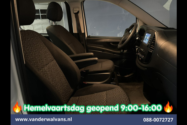 Mercedes-Benz Vito 116 CDI 164pk Automaat L3H1 Dubbele Cabine inrichting Euro6 Airco | 5-Zits | Camera | Apple Carplay 2500kg trekhaak, Cruisecontrol, Android Auto, Parkeersensoren