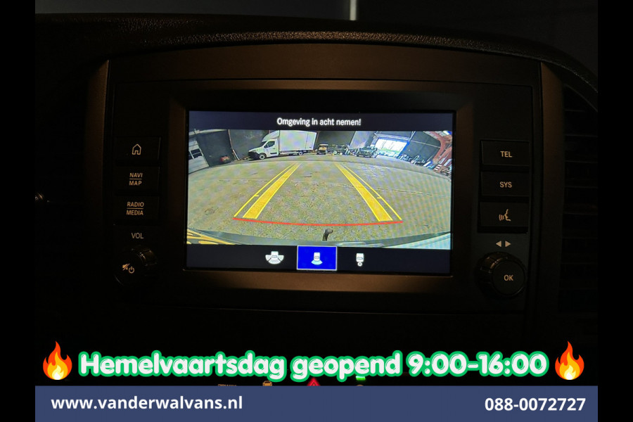 Mercedes-Benz Vito 116 CDI 164pk Automaat L3H1 Dubbele Cabine inrichting Euro6 Airco | 5-Zits | Camera | Apple Carplay 2500kg trekhaak, Cruisecontrol, Android Auto, Parkeersensoren