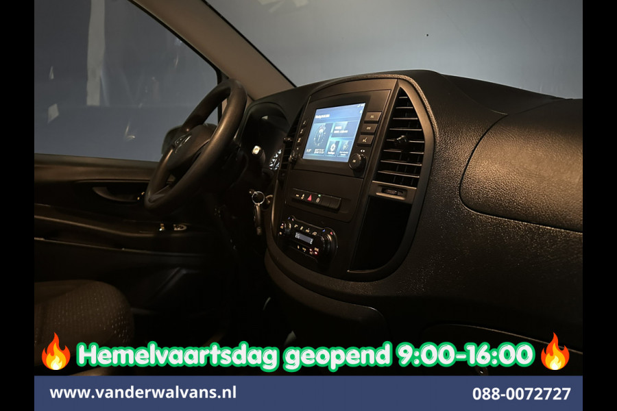 Mercedes-Benz Vito 116 CDI 164pk Automaat L3H1 Dubbele Cabine inrichting Euro6 Airco | 5-Zits | Camera | Apple Carplay 2500kg trekhaak, Cruisecontrol, Android Auto, Parkeersensoren