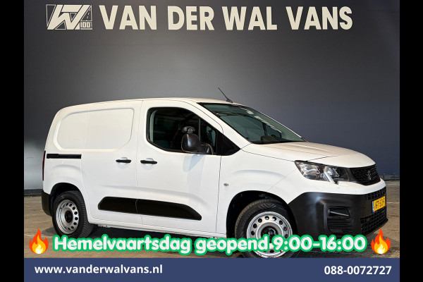 Peugeot Partner 1.5 BlueHDI 102pk L1H1 inrichting Omvormer Euro6 Airco | Trekhaak | Apple Carplay | Cruisecontrol Android auto, Dakdragers, parkeersensoren,