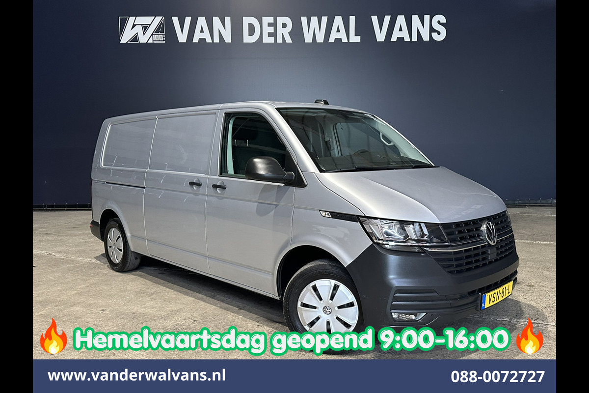Volkswagen Transporter 2.0 TDI 150pk Automaat L2H1 Euro6 Airco | Navigatie | Apple Carplay | 2500kg Trekhaak | Cruisecontrol Android Auto, Parkeersensoren, Achterklep