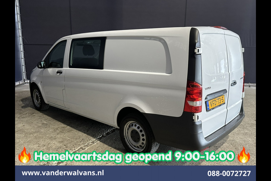 Mercedes-Benz Vito 114 CDI 136pk Automaat L3H1 Dubbele Cabine Euro6 *Rijklaar Direct Rijden* Airco | 5-Zits | Cruisecontrol