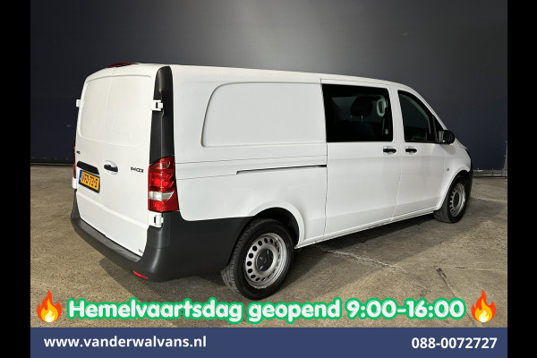 Mercedes-Benz Vito 114 CDI 136pk Automaat L3H1 Dubbele Cabine Euro6 *Rijklaar Direct Rijden* Airco | 5-Zits | Cruisecontrol