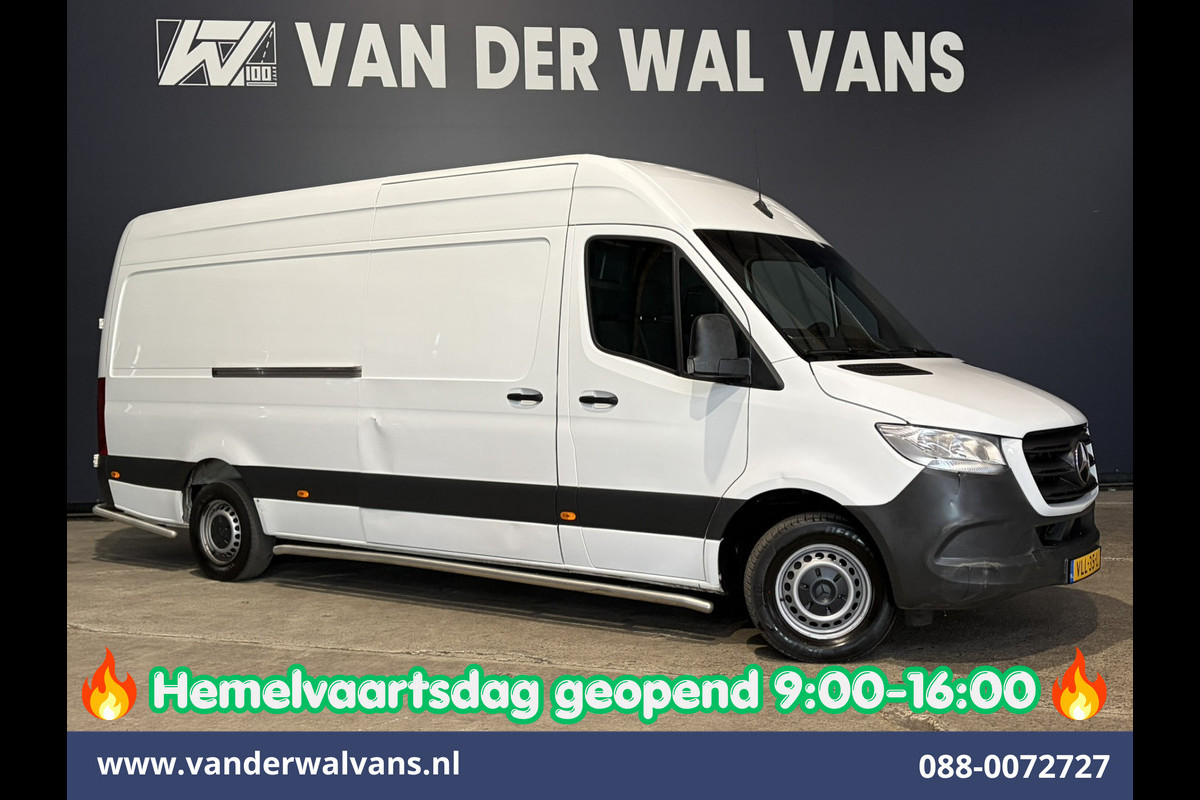 Mercedes-Benz Sprinter 315 CDI 150pk 9G-Tronic Automaat L3H2 Euro6 Airco | Camera | Apple Carplay | Cruisecontrol Android Auto, Chauffeursstoel, Sidebars, Bijrijdersbank