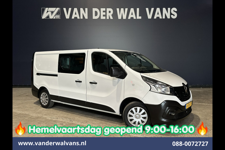 Renault Trafic 1.6 dCi 126pk L2H1 Dubbele Cabine Euro6 Airco | 5-Zits | Camera | Navigatie | Trekhaak | Cruisecontrol Parkeersensoren