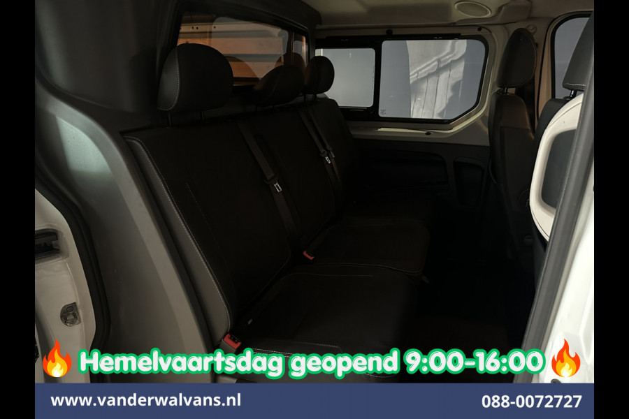 Renault Trafic 1.6 dCi 126pk L2H1 Dubbele Cabine Euro6 Airco | 5-Zits | Camera | Navigatie | Trekhaak | Cruisecontrol Parkeersensoren