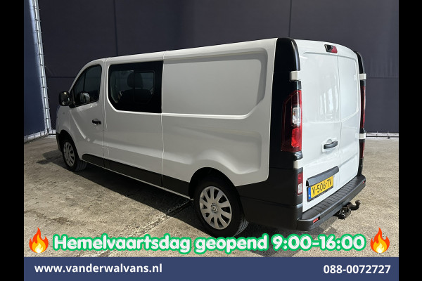 Renault Trafic 1.6 dCi 126pk L2H1 Dubbele Cabine Euro6 Airco | 5-Zits | Camera | Navigatie | Trekhaak | Cruisecontrol Parkeersensoren