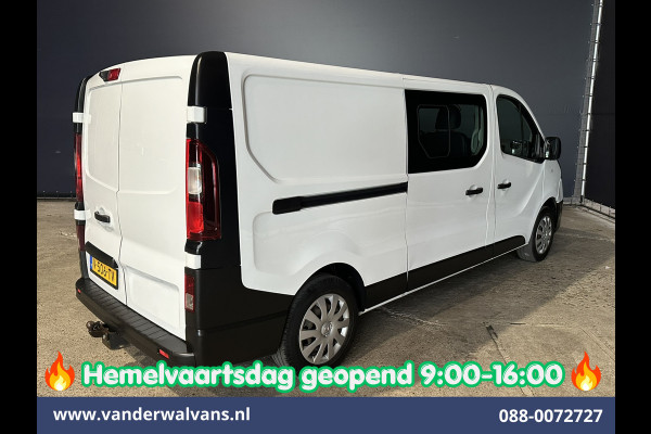Renault Trafic 1.6 dCi 126pk L2H1 Dubbele Cabine Euro6 Airco | 5-Zits | Camera | Navigatie | Trekhaak | Cruisecontrol Parkeersensoren