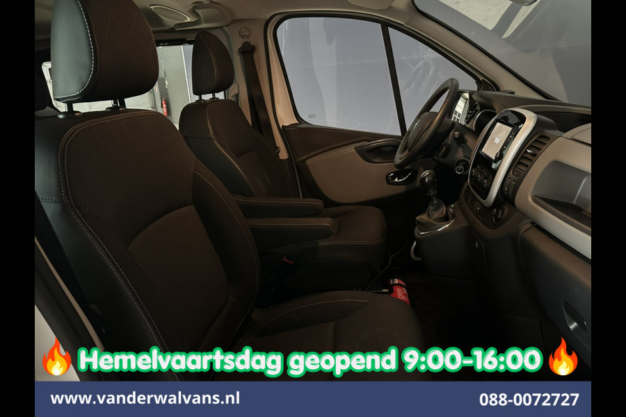 Renault Trafic 1.6 dCi 126pk L2H1 Dubbele Cabine Euro6 Airco | 5-Zits | Camera | Navigatie | Trekhaak | Cruisecontrol Parkeersensoren