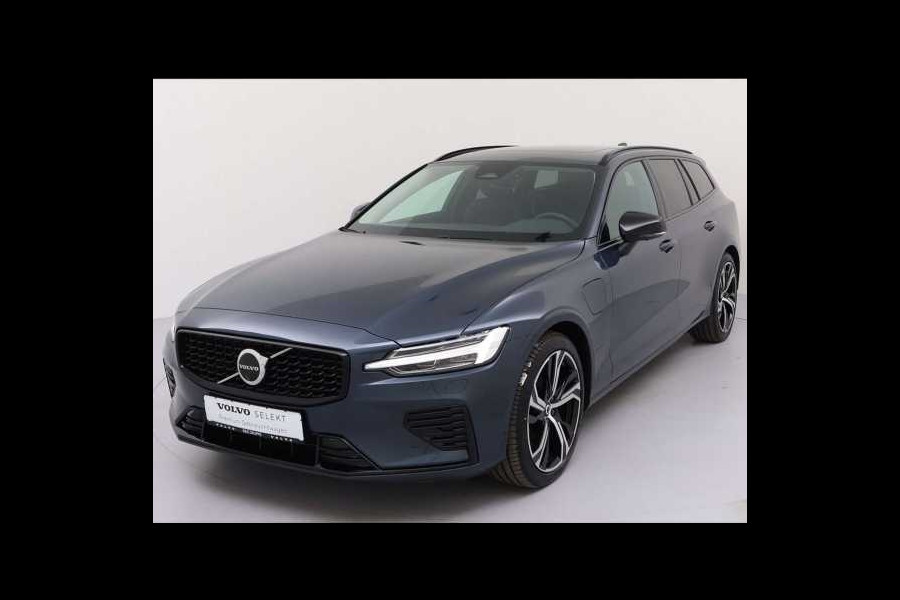 Volvo V60 2.0 T8 Plug-in hybrid AWD Plus Dark ** LEDER, PANO, 360gr, PRIVACY, WINTER, MEMORY ** 1e EIG - UNFALLFREI ** ** INFORMEER OOK NAAR ONZE AANTREKKELIJKE FINANCIAL-LEASE TARIEVEN **