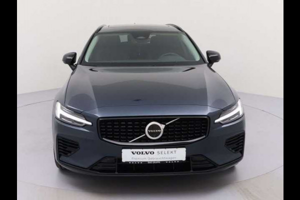 Volvo V60 2.0 T8 Plug-in hybrid AWD Plus Dark ** LEDER, PANO, 360gr, PRIVACY, WINTER, MEMORY ** 1e EIG - UNFALLFREI ** ** INFORMEER OOK NAAR ONZE AANTREKKELIJKE FINANCIAL-LEASE TARIEVEN **