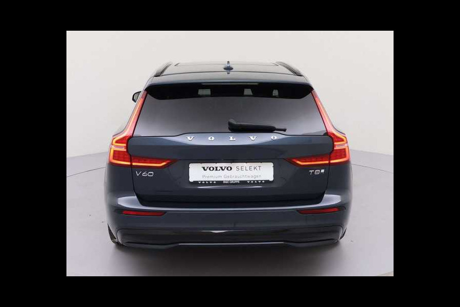 Volvo V60 2.0 T8 Plug-in hybrid AWD Plus Dark ** LEDER, PANO, 360gr, PRIVACY, WINTER, MEMORY ** 1e EIG - UNFALLFREI ** ** INFORMEER OOK NAAR ONZE AANTREKKELIJKE FINANCIAL-LEASE TARIEVEN **
