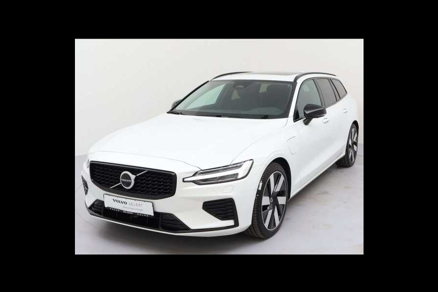 Volvo V60 2.0 T8 Plug-in hybrid AWD Plus Dark ** LEDER, PANO, 360gr, 19-inch LMV, WINTER, MEMORY ** 1e EIG - UNFALLFREI ** ** INFORMEER OOK NAAR ONZE AANTREKKELIJKE FINANCIAL-LEASE TARIEVEN **