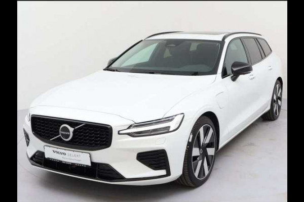 Volvo V60 2.0 T8 Plug-in hybrid AWD Plus Dark ** LEDER, PANO, 360gr, 19-inch LMV, WINTER, MEMORY ** 1e EIG - UNFALLFREI ** ** INFORMEER OOK NAAR ONZE AANTREKKELIJKE FINANCIAL-LEASE TARIEVEN **