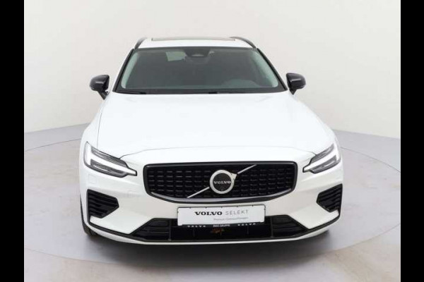Volvo V60 2.0 T8 Plug-in hybrid AWD Plus Dark ** LEDER, PANO, 360gr, 19-inch LMV, WINTER, MEMORY ** 1e EIG - UNFALLFREI ** ** INFORMEER OOK NAAR ONZE AANTREKKELIJKE FINANCIAL-LEASE TARIEVEN **