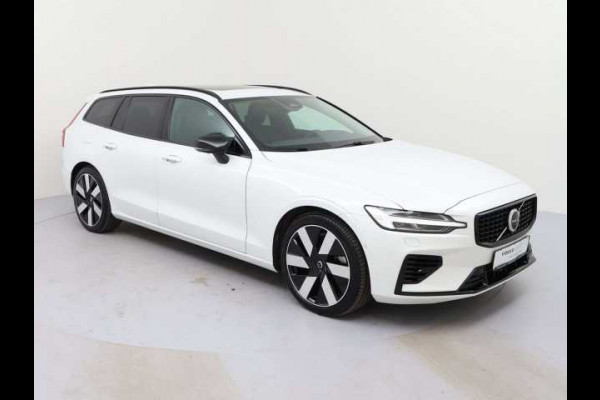 Volvo V60 2.0 T8 Plug-in hybrid AWD Plus Dark ** LEDER, PANO, 360gr, 19-inch LMV, WINTER, MEMORY ** 1e EIG - UNFALLFREI ** ** INFORMEER OOK NAAR ONZE AANTREKKELIJKE FINANCIAL-LEASE TARIEVEN **