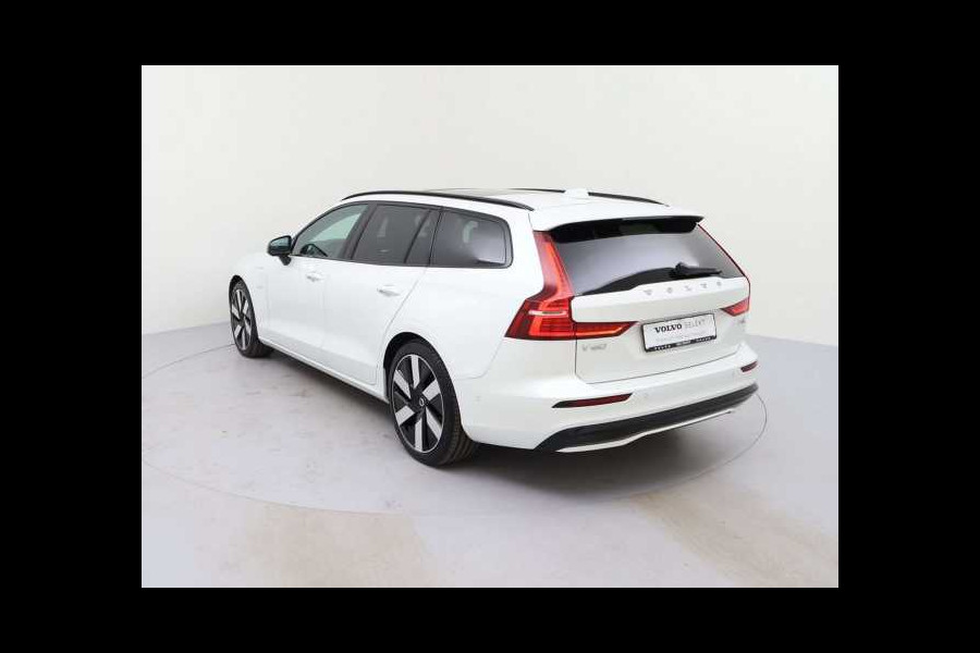 Volvo V60 2.0 T8 Plug-in hybrid AWD Plus Dark ** LEDER, PANO, 360gr, 19-inch LMV, WINTER, MEMORY ** 1e EIG - UNFALLFREI ** ** INFORMEER OOK NAAR ONZE AANTREKKELIJKE FINANCIAL-LEASE TARIEVEN **