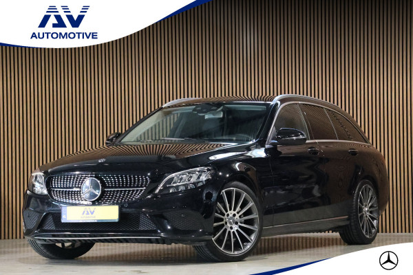 Mercedes-Benz C-Klasse Estate 180 Avantgarde | Inc BTW | Head-Up | Stoelverwarming | CarPlay | Lederen bekleding | 19'' AMG velgen | Cruise control | F1 Flippers | Nieuwe APK | Dealer onderhouden | Facelift model