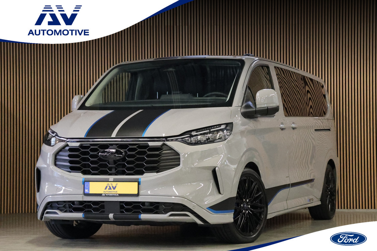 Ford Transit Custom 2.0 TDCI L2H1 SPORT 170 PK DC | BPM VRIJ | DUBBEL CABINE | 360 CAMERA | ACC | BLIS | NAVIGATIE | CARPLAY | LANE ASSIST | ELEK  TREKHAAK | 5-ZITTER | VERLENGDE FABRIEKSGARANTIE TOT12-2029