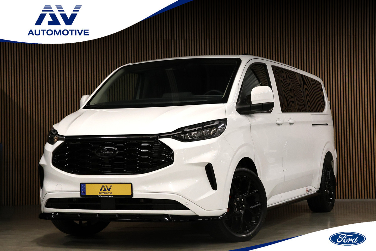 Ford Transit Custom 320 2.0 TDCI 170 PK L2H1 Limited DC | Dubbel Cabine | ACC | Blind Spot | Navigatie | Camera | CarPlay | Lane Assist | Trekhaak | BPM VRIJ | Verlengde fabrieksgarantie tot 12-2029 | 5-Zitter | AV Edition