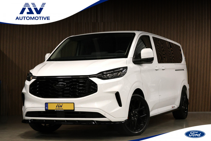 Ford Transit Custom 320 2.0 TDCI 170 PK L2H1 Limited DC | Dubbel Cabine | ACC | Blind Spot | Navigatie | Camera | CarPlay | Lane Assist | Trekhaak | BPM VRIJ | Verlengde fabrieksgarantie tot 12-2029 | 5-Zitter | AV Edition