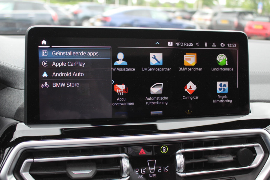BMW iX3 High Executive 80 kWh / Trekhaak / Panoramadak / 360Camera / Head-up / Laser LED / Harman Kardon / ACC / Keyless / Dodehoek / DAB