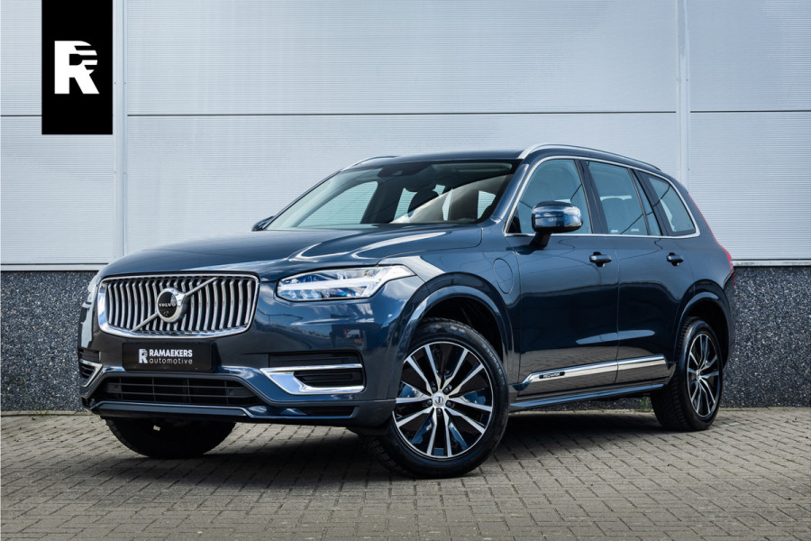 Volvo XC90 2.0 T8 Recharge AWD 7 pers / Trekhaak / Harman Kardon / Leder / Adaptieve Cruise / 360 camera /